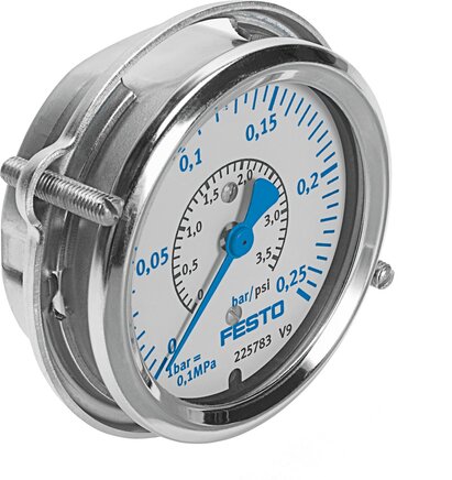 Festo | FMA-63-0.25-C | Flanged Pressure Gauge