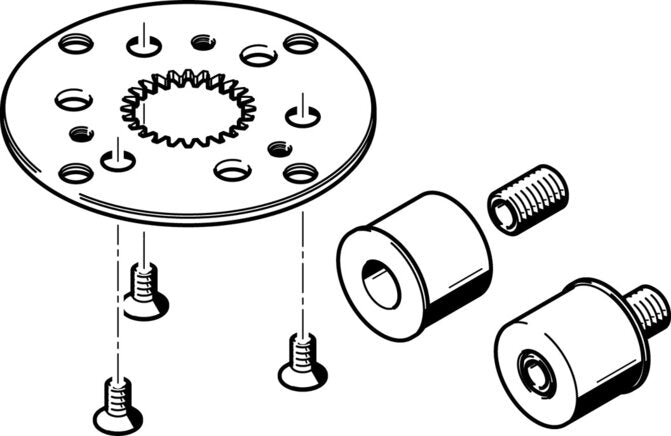 Festo DADM-CK-65-4 Indexing Conversion Kit