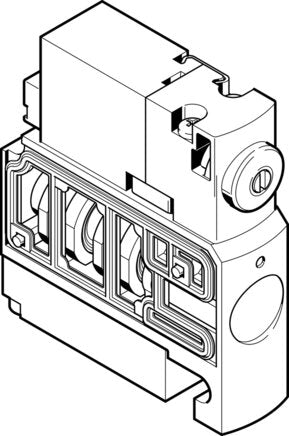 Festo CPVSC1-M1H-M-P Solenoid Valve