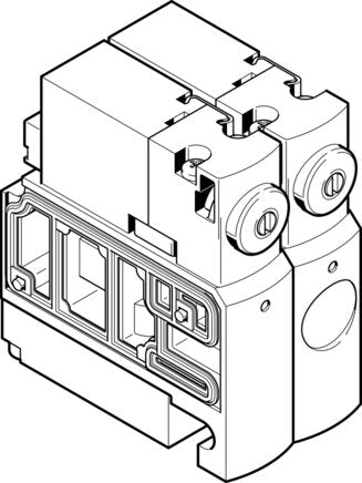 Festo CPVSC1-M1H-J-P-Q4 Solenoid Valve