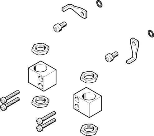 Festo DASI-B10-40-S12 Sensor Bracket