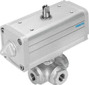 Festo VZBA-3/8"-GGG-63-32L-F0304-V4 Ball Valve Actuator