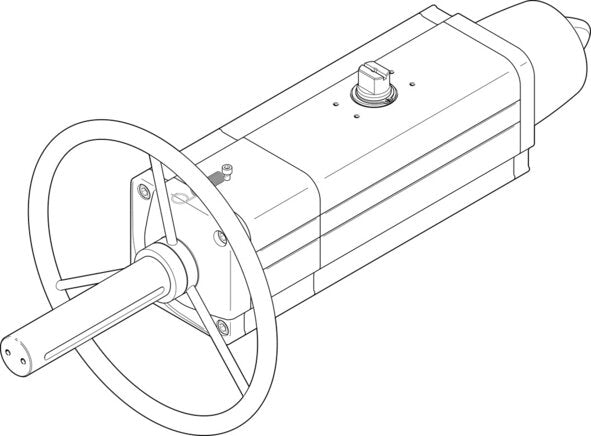 Festo | DAPS-0240-090-RS3-F1012-MW | Quarter Turn Actuator