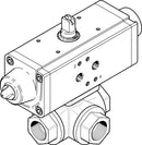 Festo VZBA-1/4"-GGG-63-32L-F0304-V4 Ball Valve Actuator