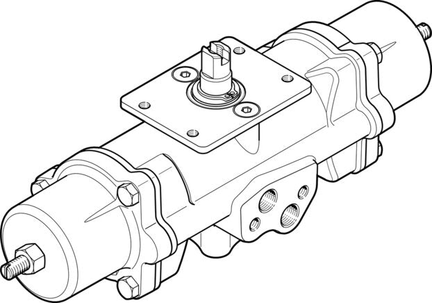 Festo | DAPS-0015-090-RS2-F03-CR | Quarter Turn Actuator