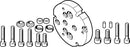 Festo DHAA-G-H2-20-B13G-50 Adapter Kit
