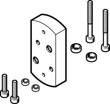 Festo | DHAA-D-H4/H5-12/16-Q11-10 | Adapter Kit