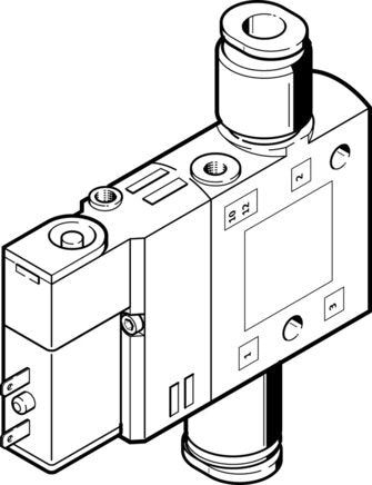 Festo CPE10-M1BH-3GL-QS-6 Solenoid Valve