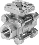 Festo VZBA-3/8"-GG-63-T-22-F0304-V4 Ball Valve
