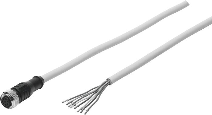 Festo SIM-M12-8GD-2-PU Plug Socket With Cable