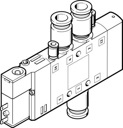 Festo CPE14-M1BH-5LS-QS-6 Solenoid Valve