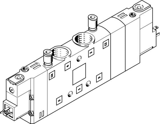 Festo CPE24-M1H-5/3ES-3/8 Solenoid Valve