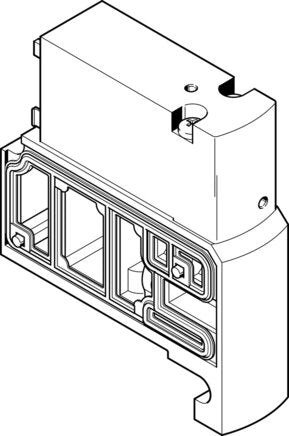 Festo CPVSC1-SP Supply Plate