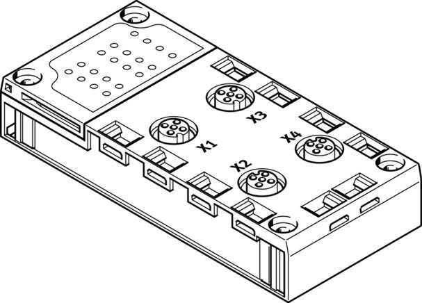 Festo | CPX-AB-4-M12X2-5POL-R | Manifold Block