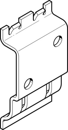 Festo SXE3-W Adapter Plate