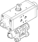Festo VZBA-1/4"-WW-63-T-22-F0304-V4 Ball Valve Actuator