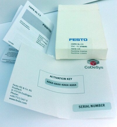 Festo CDPX-SL-C3 Software License