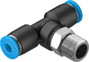 Festo QST-1/8-4-100 Push-In T Fitting 100 pcs