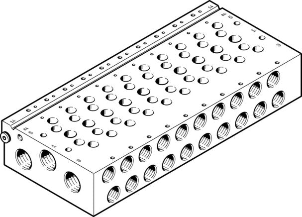 Festo | VABM-L1-18W-G38-3 | Manifold Rail