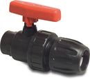 Profec Valve PP 50mm x 1 1/2" Compression Fitting x Female Thread 10Bar Type Safe 501 | Profec | UK Supplier | Roladex