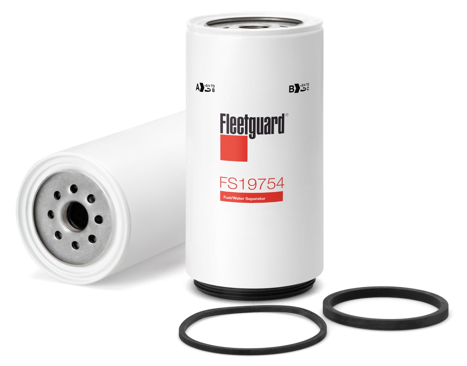 Fleetguard Fuel Filter Spin-On/Fuel Cartrg Kit FS19754