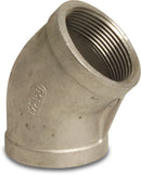 Profec Elbow 45° Stainless Steel 316 1 1/4" Female Thread 16Bar | Profec | UK Supplier | Roladex