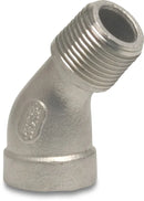 Profec Elbow 45° Stainless Steel 316 3/8" Female Thread x Male Thread 10Bar | Profec | UK Supplier | Roladex
