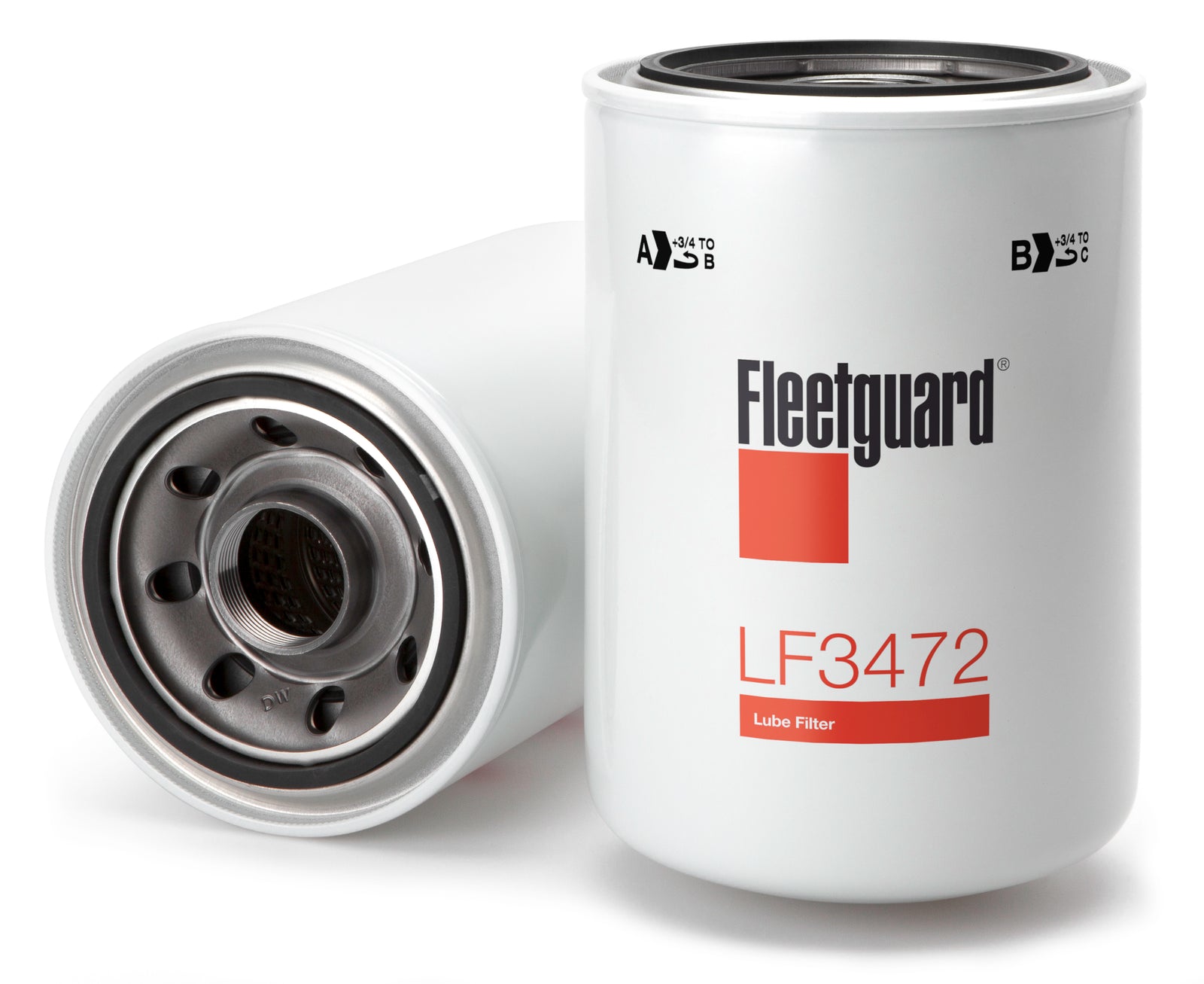 Fleetguard Oil Filter Cellulose Spinon LF3472