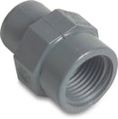 Profec Spigot Pvc-U 1" x 1" Imperial Glue Spigot x Female Thread 10Bar Grey | Profec | UK Supplier | Roladex