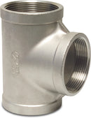 Profec T-Piece 90° Stainless Steel 316 3" Female Thread 16Bar | Profec | UK Supplier | Roladex