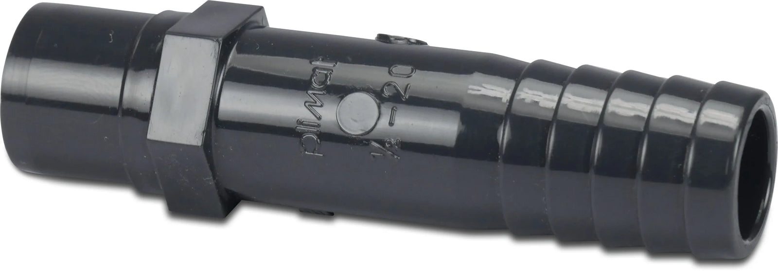 Profec Tail Adaptor Pvc-U 50mm Spigot x Hose Tail 10Bar Grey | Profec | UK Supplier | Roladex