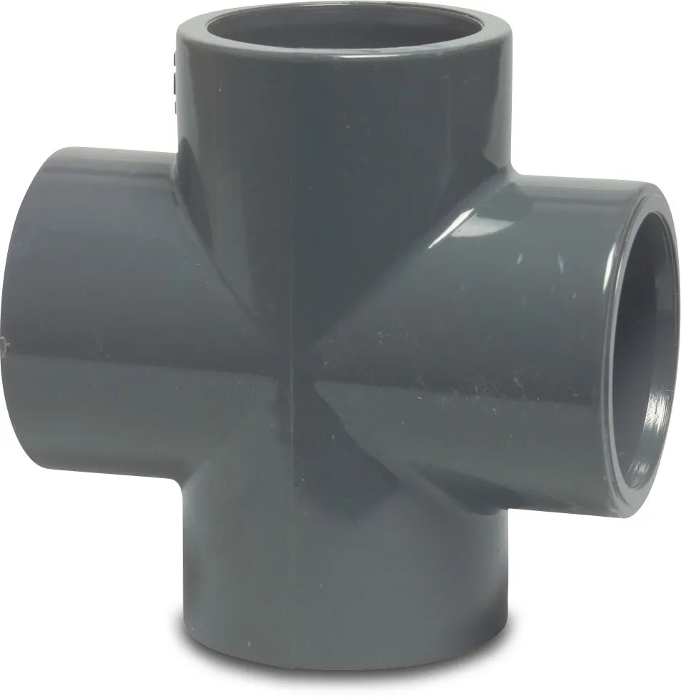 Profec Pvc-U 50mm Glue Socket 16Bar Grey | Profec | UK Supplier | Roladex