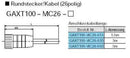 SMC AXT100-MC26-030 SMC Circular Connector/Cable