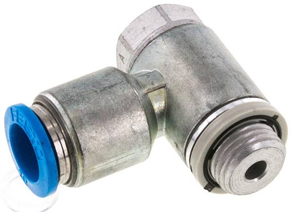 Festo | GRLA-1/4-QS-10-D | One Way Flow Control