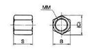 SMC RBQ16S SMC Stroke Limiting Nut