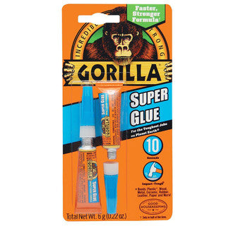 Gorilla Superglue 2x3gm