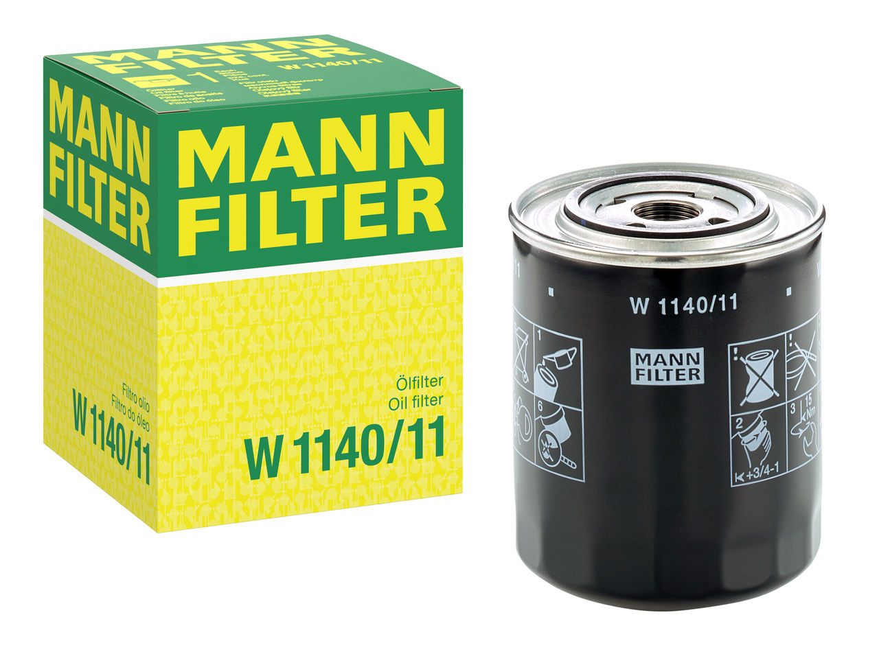 Mann Oil Filter W 1140/11