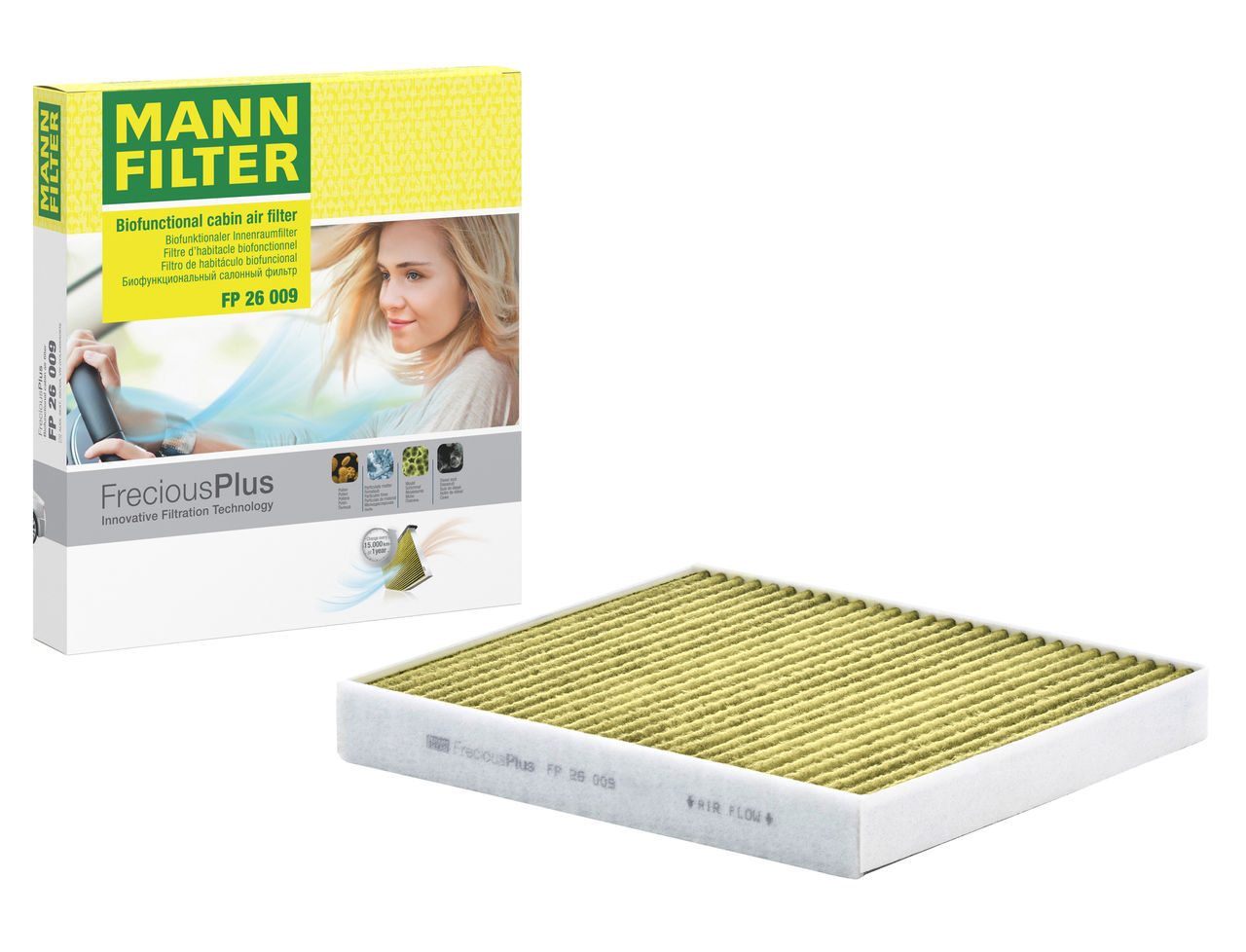 Mann Cabin Filter FP 26 009