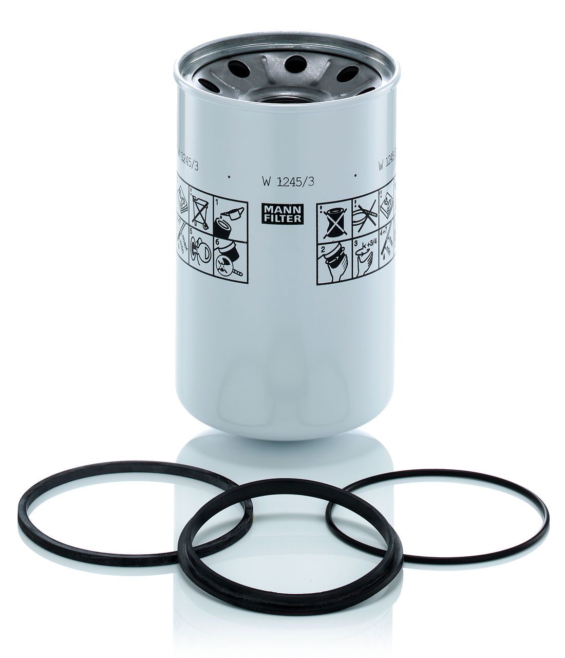 Mann Hydraulic Filter W 1245/3 X