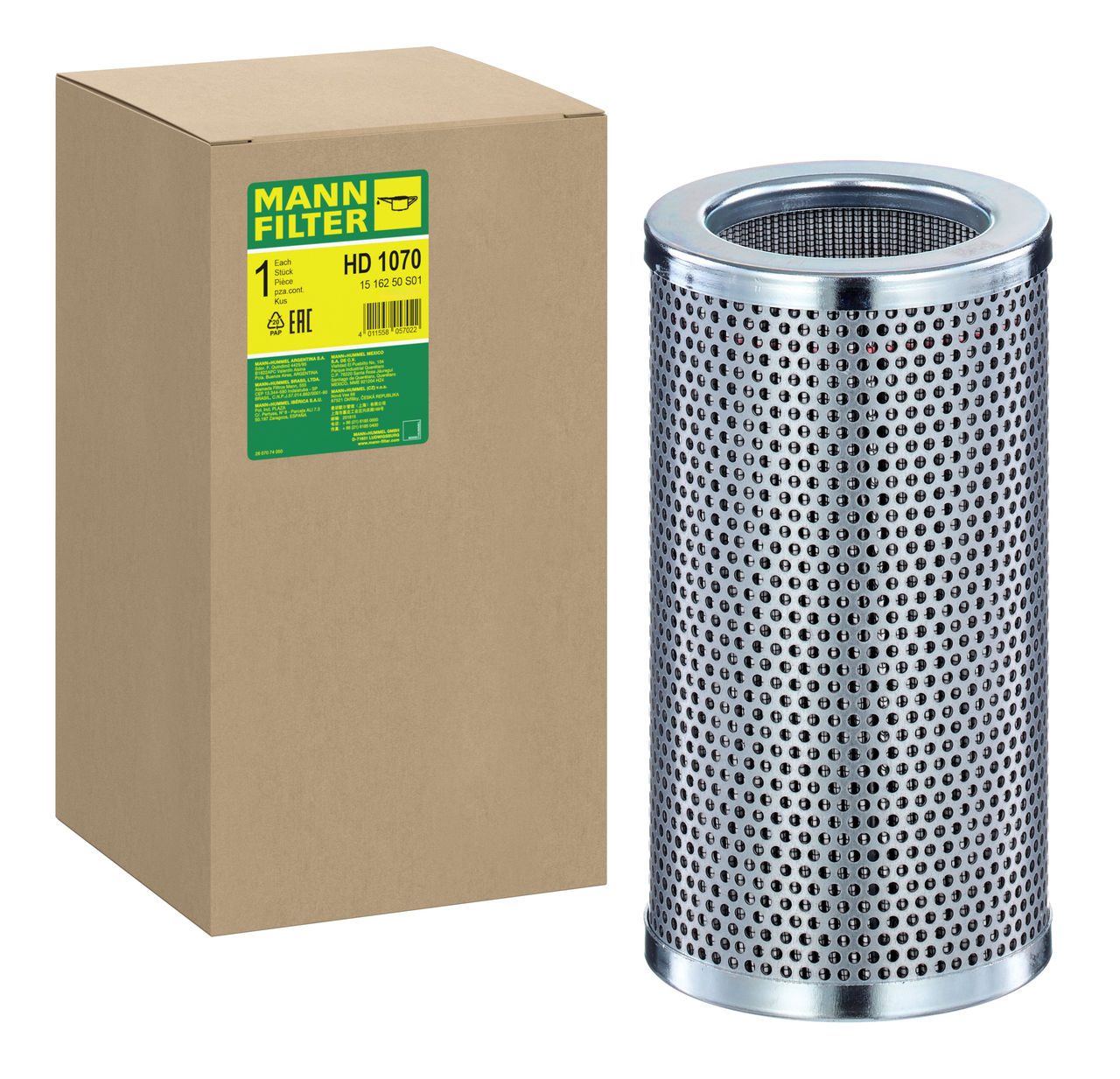 Mann Hydraulic Filter HD 1070