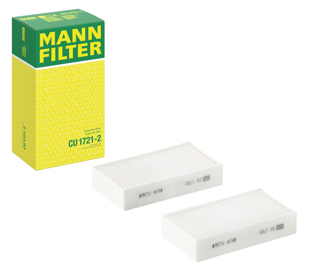 Mann Cabin Filter CU 1721-2