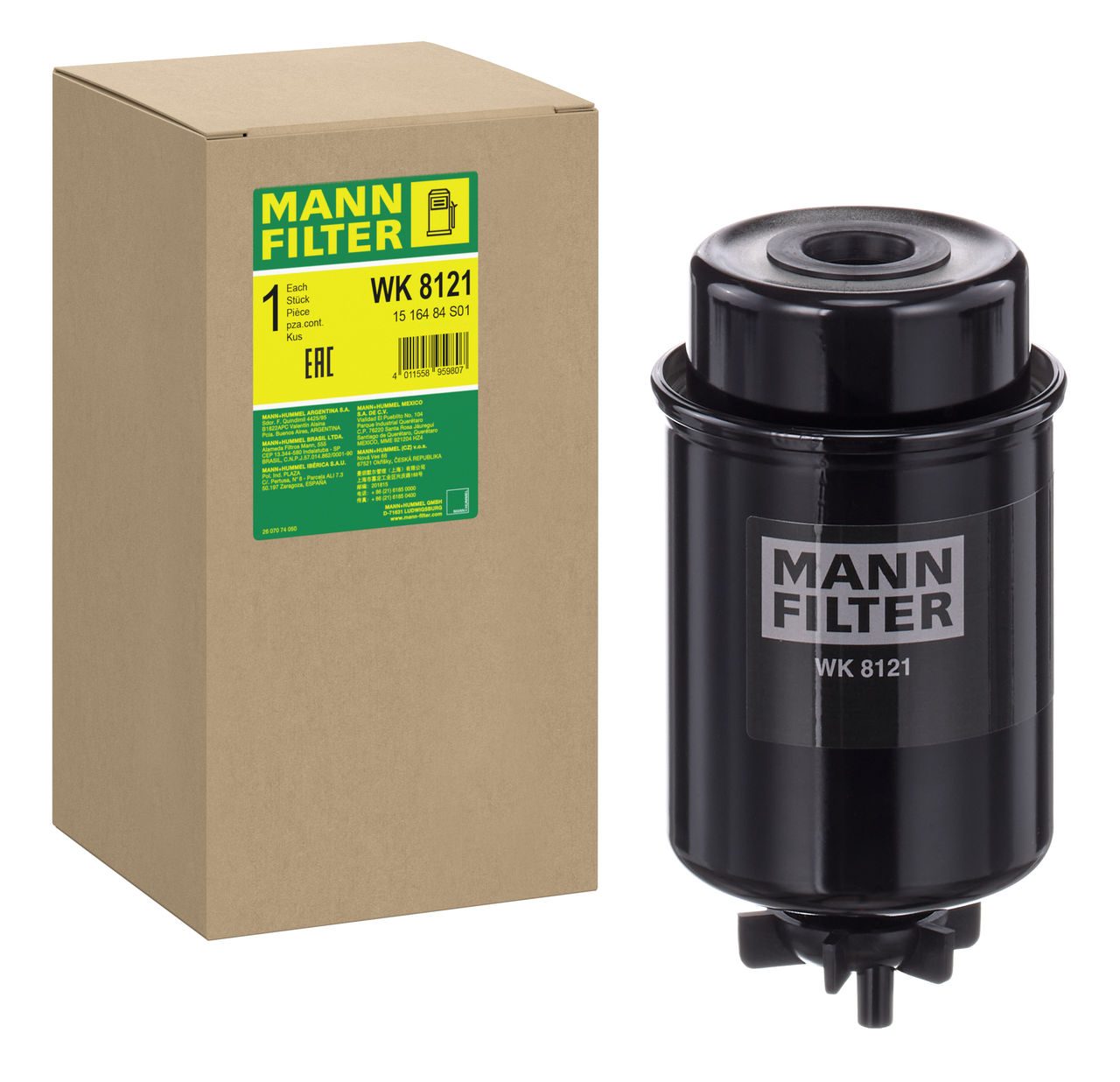 Mann Fuel Filter WK 8121