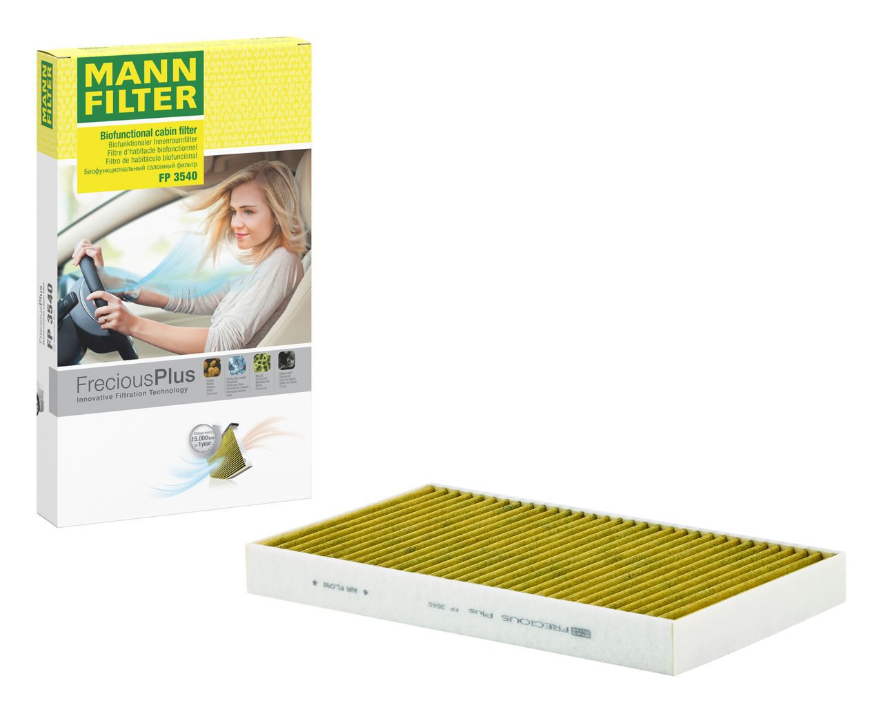 Mann Cabin Filter FP 3540