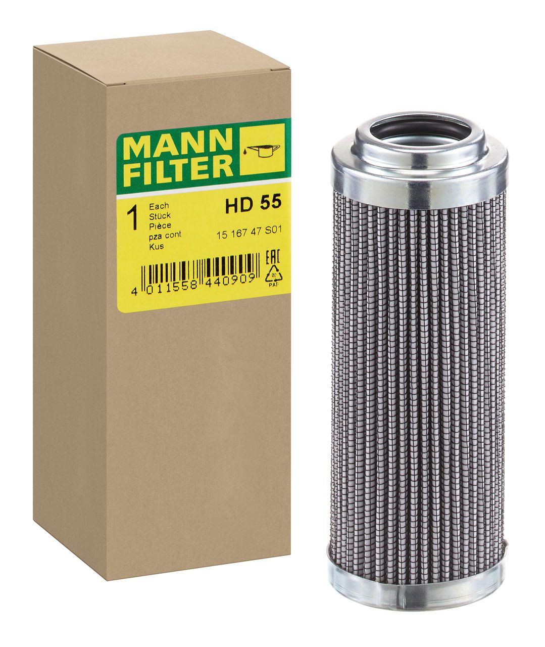 Mann Hydraulic Filter HD 55