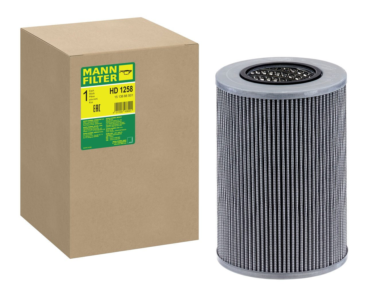 Mann Hydraulic Filter HD 1258