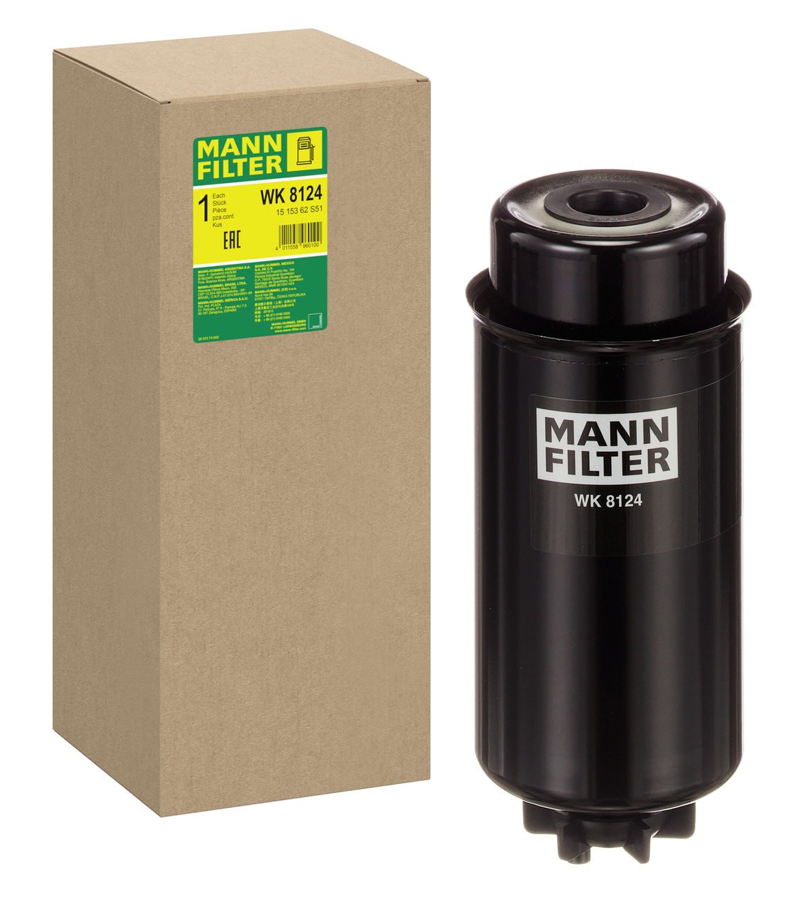 Mann Fuel Filter WK 8124