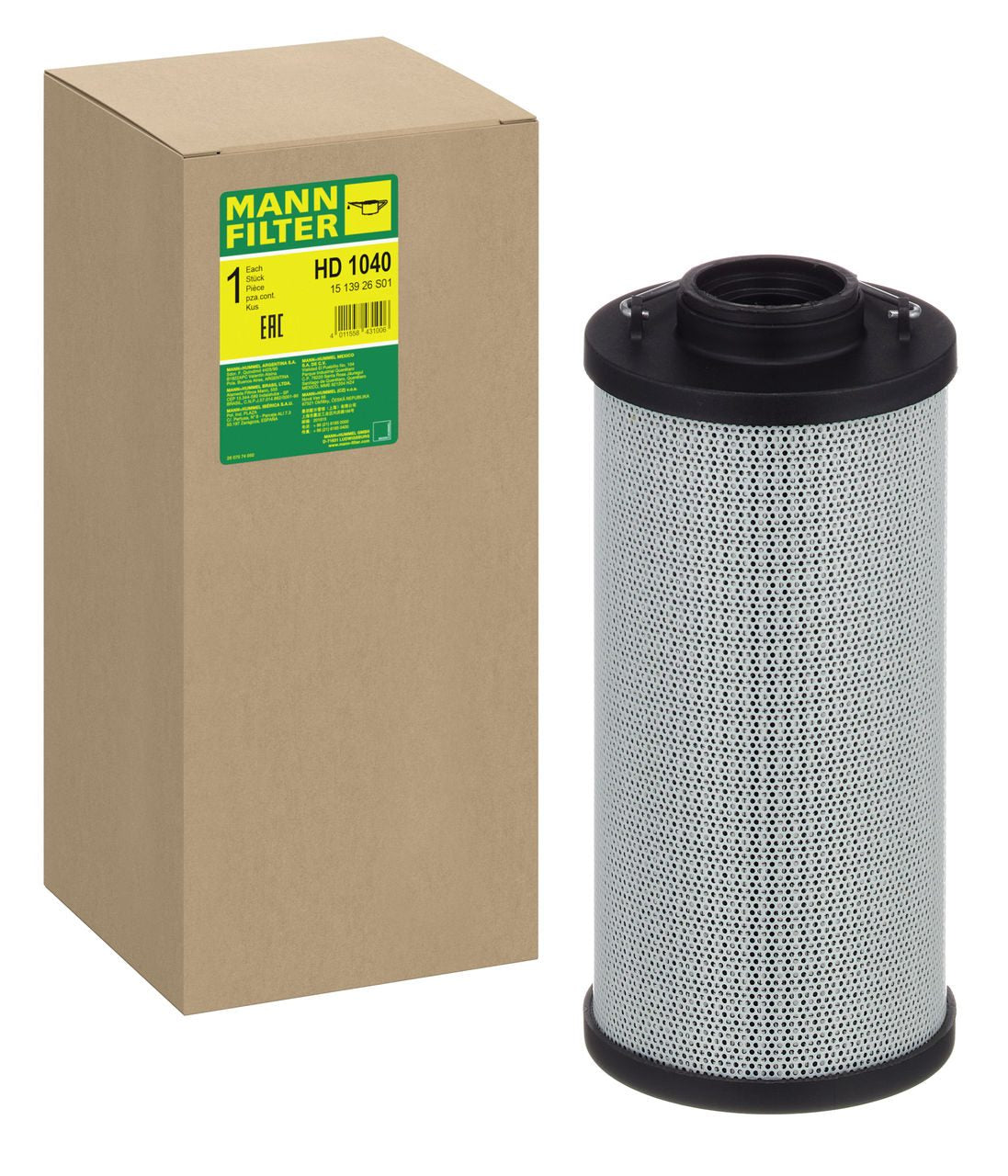 Mann Hydraulic Filter HD 1040