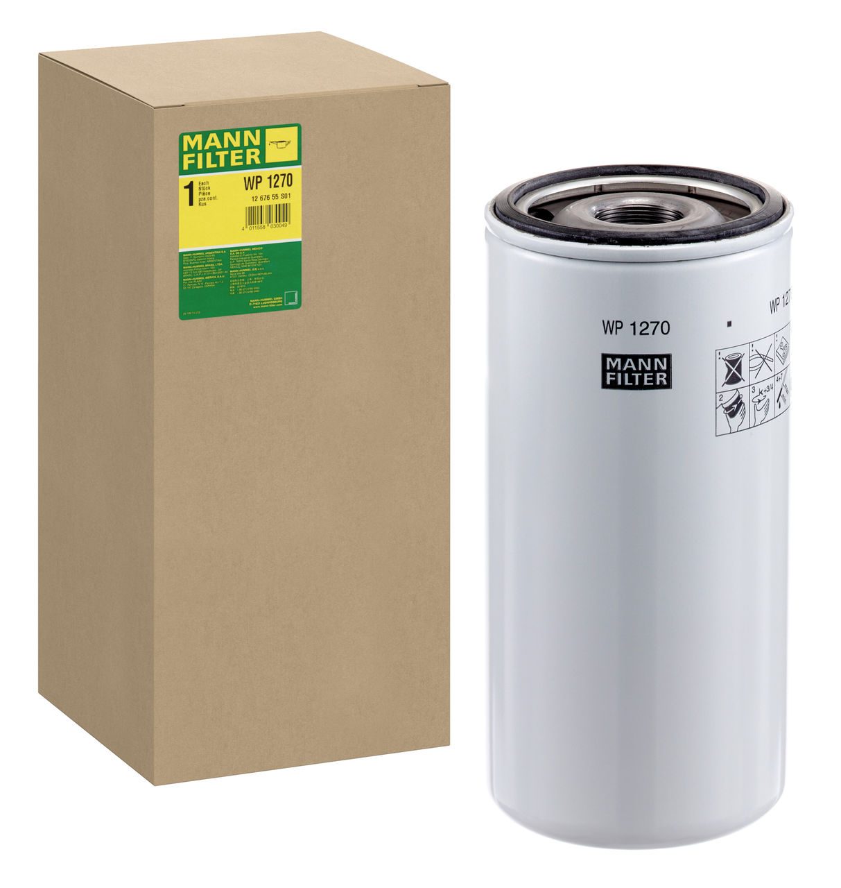Mann Oil Filter WP 1270