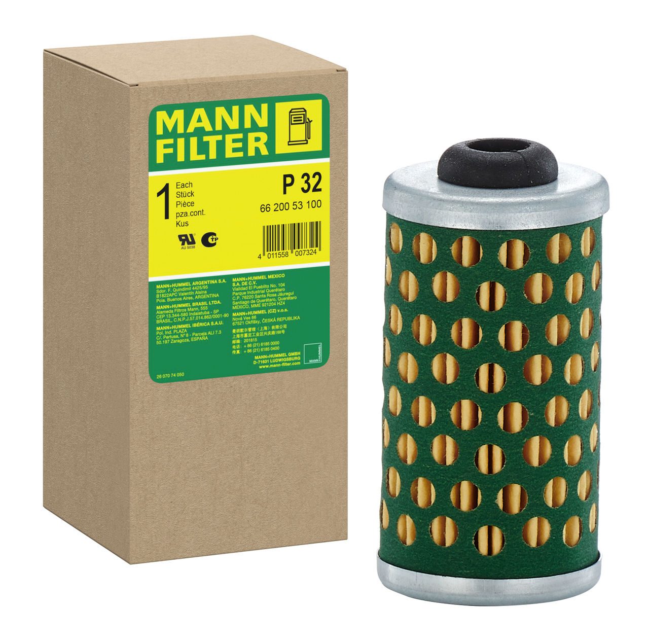 Mann Fuel Filter P 32