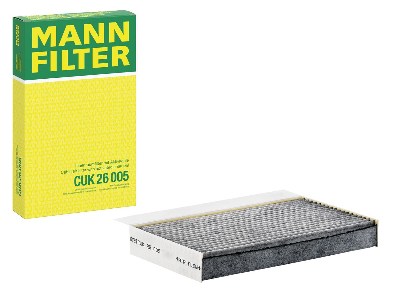 Mann Cabin Filter CUK 26 005